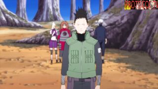 Naruto faz o RasenShuriken e surpreende a todos - Kakashi ajuda Equipe de Asuma na vingança.mp4
