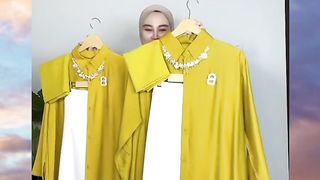 Satu stel gamis,gratis jilbab+tas