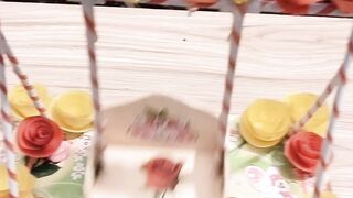 How to make paper swing | paper jhula | origami jhula