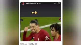 Football players crazy reactions to Liverpool Beating Man United by 7-0.