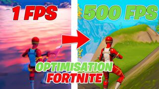 COMMENT BOOSTER/OPTIMISER ses FPS sur FORTNITE en 2023 (c'est incroyable)