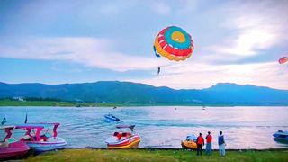 water Adventure Activities in Khanpurdam | Parasailing At Khanpur
