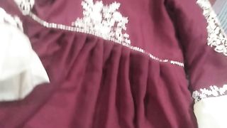 Party wear maxi stitch idea