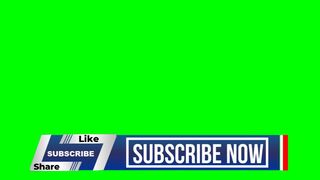 febspot green screen & Black Screen animated subscriber 3D Lover