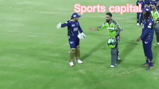 Hafeez vs sarfraz big fight or what is this in psl8