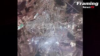 Citra Matelit Menunjukkan Kehancuran di Bakhmut