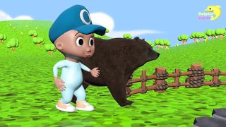 The Bear Went Over the Mountain | Nursery Rhymes & Kids Songs | Dolphin Kids Tv