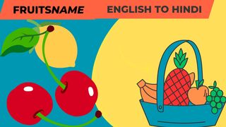 Fruites name hindi and english#easylearning#fruitname
