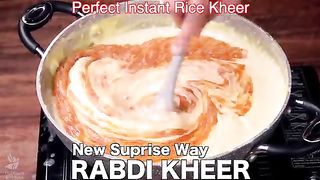 Rabdi Kheer Recipe In 15 Mins New Secret Way Perfect Creamy Rich Instant Kheer ♥️♥️♥️