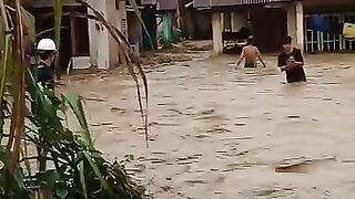 Pemukiman banjir
