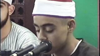 Qari Ayyube Asif Tillawat of his childhood