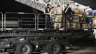 Hundreds of Nato and Croatian Mi-8 Helicopters Arriving at the Poland Border(720P_HD).