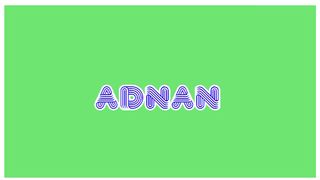 Adnan Name stylish logo new viral videos Veri nic style