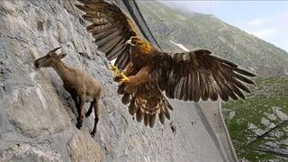 Eagle seeing the goat new videos 2023,
