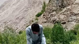 I am in my village hill