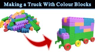 Making a Truck with Blocks || How to Play with blocks || Blocks Games