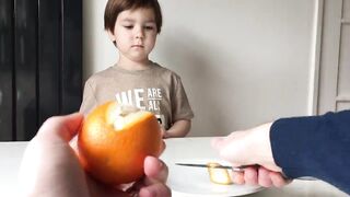How To Pop Balloons With An Orange Peel