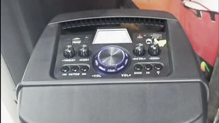 Speaker with led lights