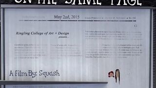 Animated movie .(On The Same Page).
