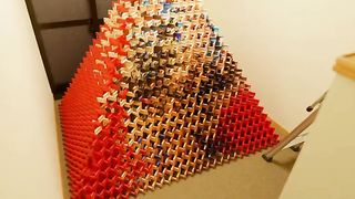 Amazing bricks down