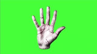 Horror ghost hand green screen video VFX HD