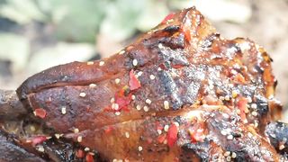 Primitive Technology KH2 - Eat Like Never Eaten - Cooking Pig Head Recipe