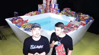 MrBeast-World's Largest Cereal Bowl!!