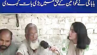 Old man speaks up in favor of Women | Chalte Chalte  #capitaltv #chaltechalte #auratmarch #auratazadimarch #women #auratmarchpakistan#9947Asim#