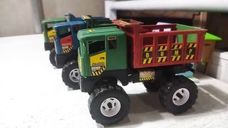 truck dump oleng dapet muatan hewan lagi ini