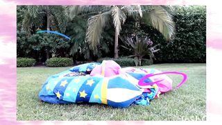 Little babe playing#please like my video