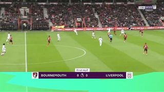 ملخص مباراة ليفربول وبورنموث 0 1 الدوري الانجليزي