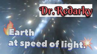 What would happen if the earth revolved around the sun at the speed of light?