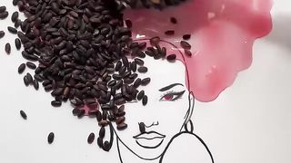 Afro STYLE artistic Drawing