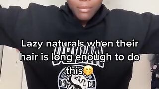 LAZEY Naturals When Their Hair is LONG