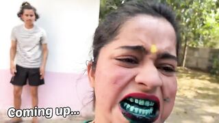 name Golgappa ke andar rang bhar diya -- _ sabka muh rang diya _ Holi hai