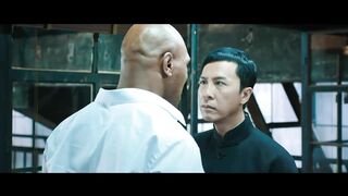IP Man vs Mike Tyson in a three-minute fight in the movie IP MAN 3 (2015)