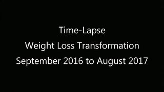 Weight loss Time Lapse Transformation