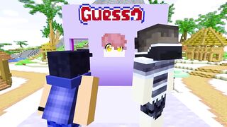 Minecraft but GUESS WHO ?