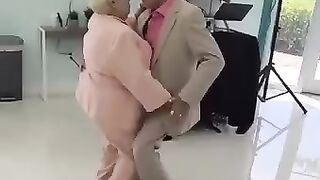 So cute video. Look at this best granny and papi