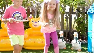 Lattle babe with father.like my video