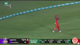 Supreme strike Umar akmal is back ll Islamabad united vs Quetta gladiators