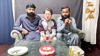Cake???? Eating _Challenge Filp _Bottle