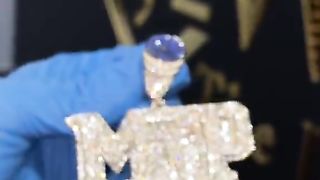Custom Diamond MGP with Double Cup Bale Pendant