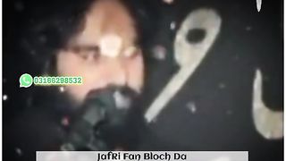 Zakir waseem baloch of lalia