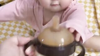 most young kid interesting video