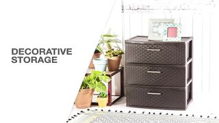 Sterilite   25306p01 3 Drawer