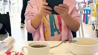 Who takes pictures of food_ ???????? LeoNata family #shorts TikTok (1).