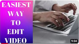 Easiest way how to edit video