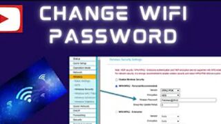 HOW TO CHANGE WIFI PASSWORD