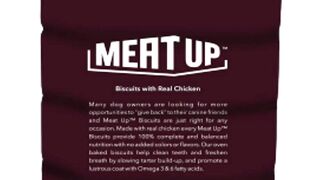 pedigree real chicken dog food | Meat Up Chicken Flavour Real Chicken Dog Biscuit